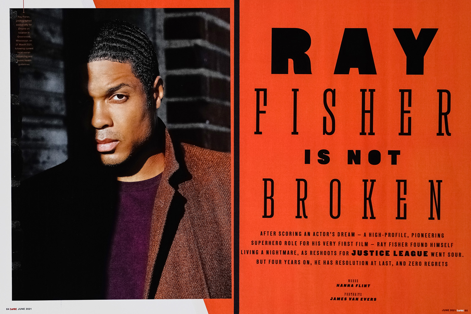 Ray Fisher/ EMPIRE Magazine